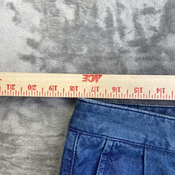 Vintage Zanella Pleated Straight Jeans Men's Size 36 Blue Denim - Picture 6 of 9